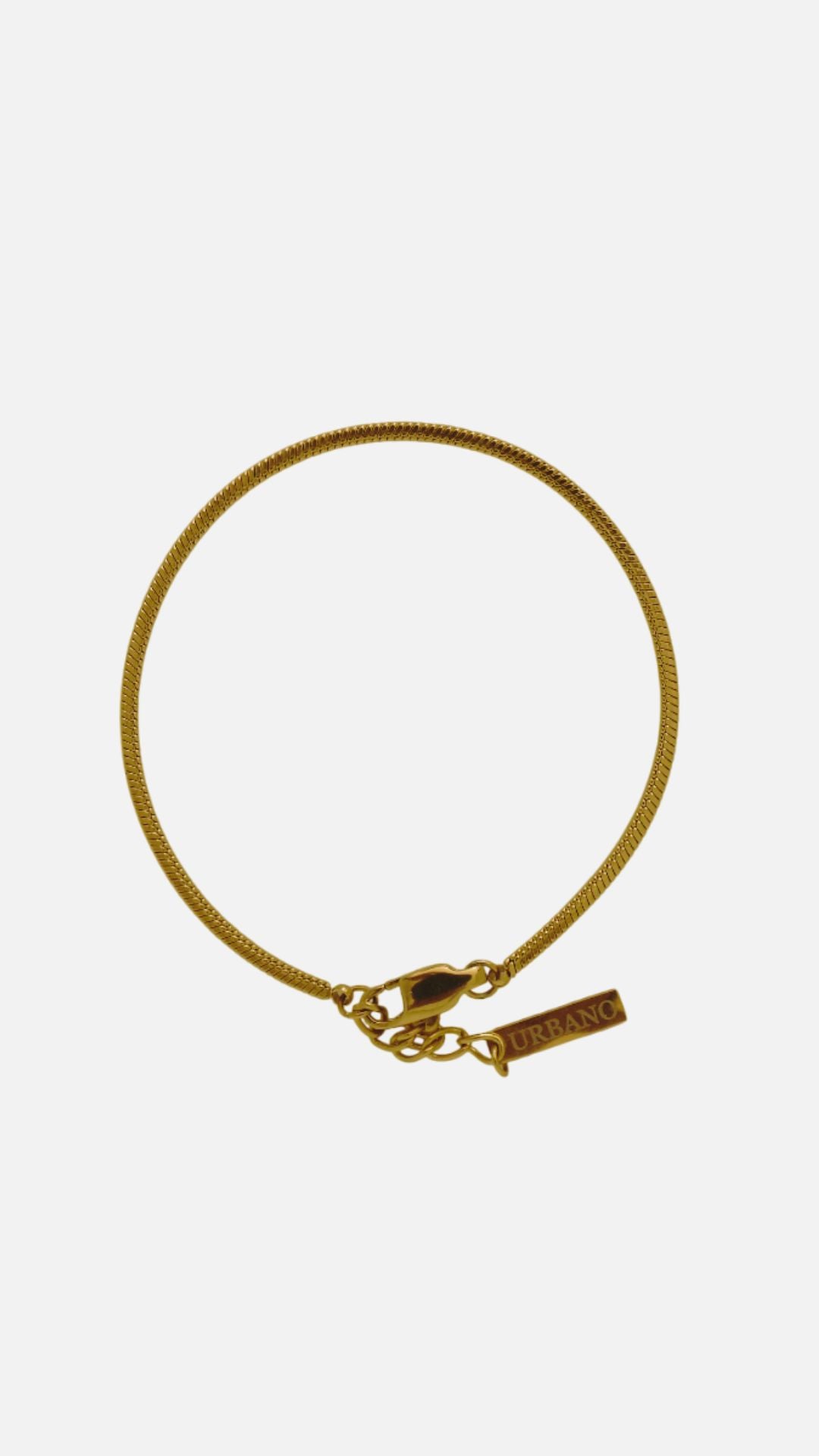SQAURE CHAIN BRACELET - GOLD