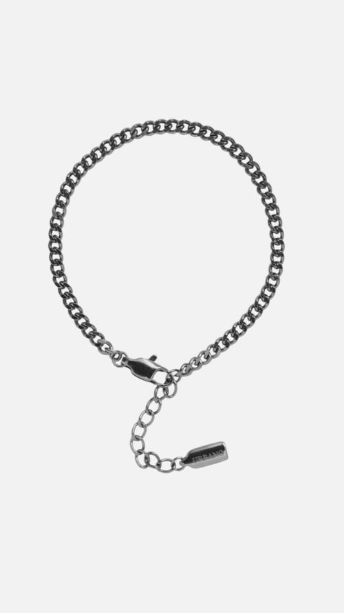 CUBAN CHAIN BRACELET (3MM) - SILVER