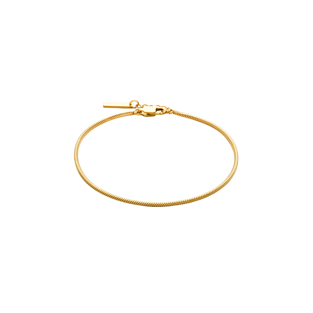 SQAURE CHAIN BRACELET - GOLD