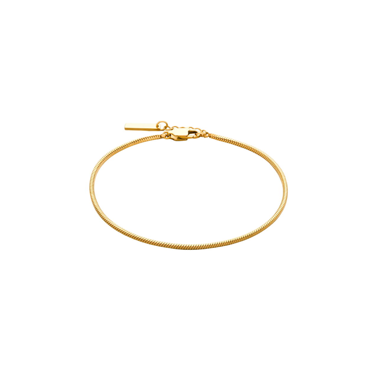 SQAURE CHAIN BRACELET - GOLD