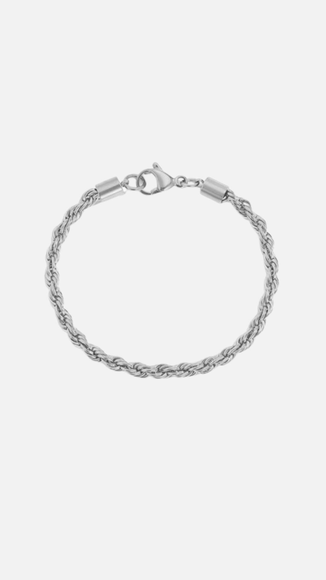 ROPE BRACELET - SILVER