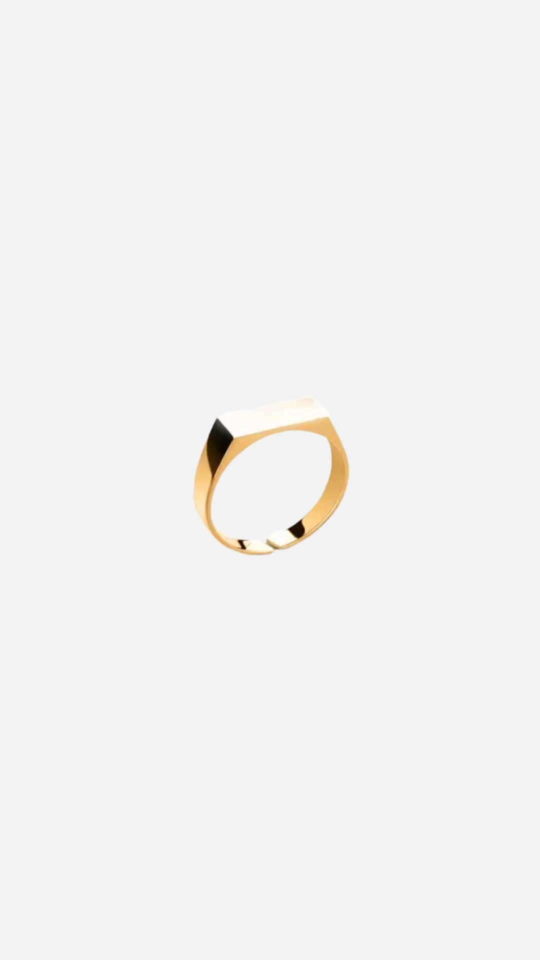 ACED UNISIZE RING - GOLD