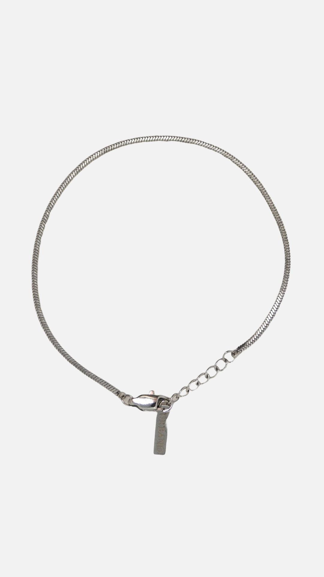 SQAURE CHAIN BRACELET - SILVER