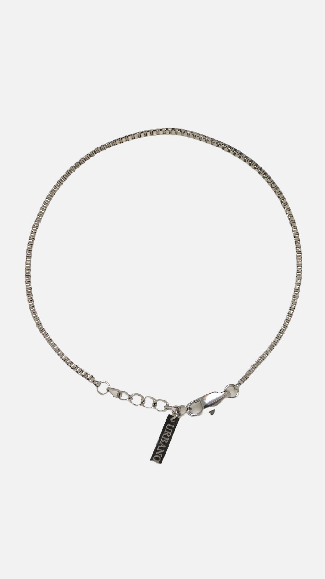 BOX CHAIN BRACELET - SILVER