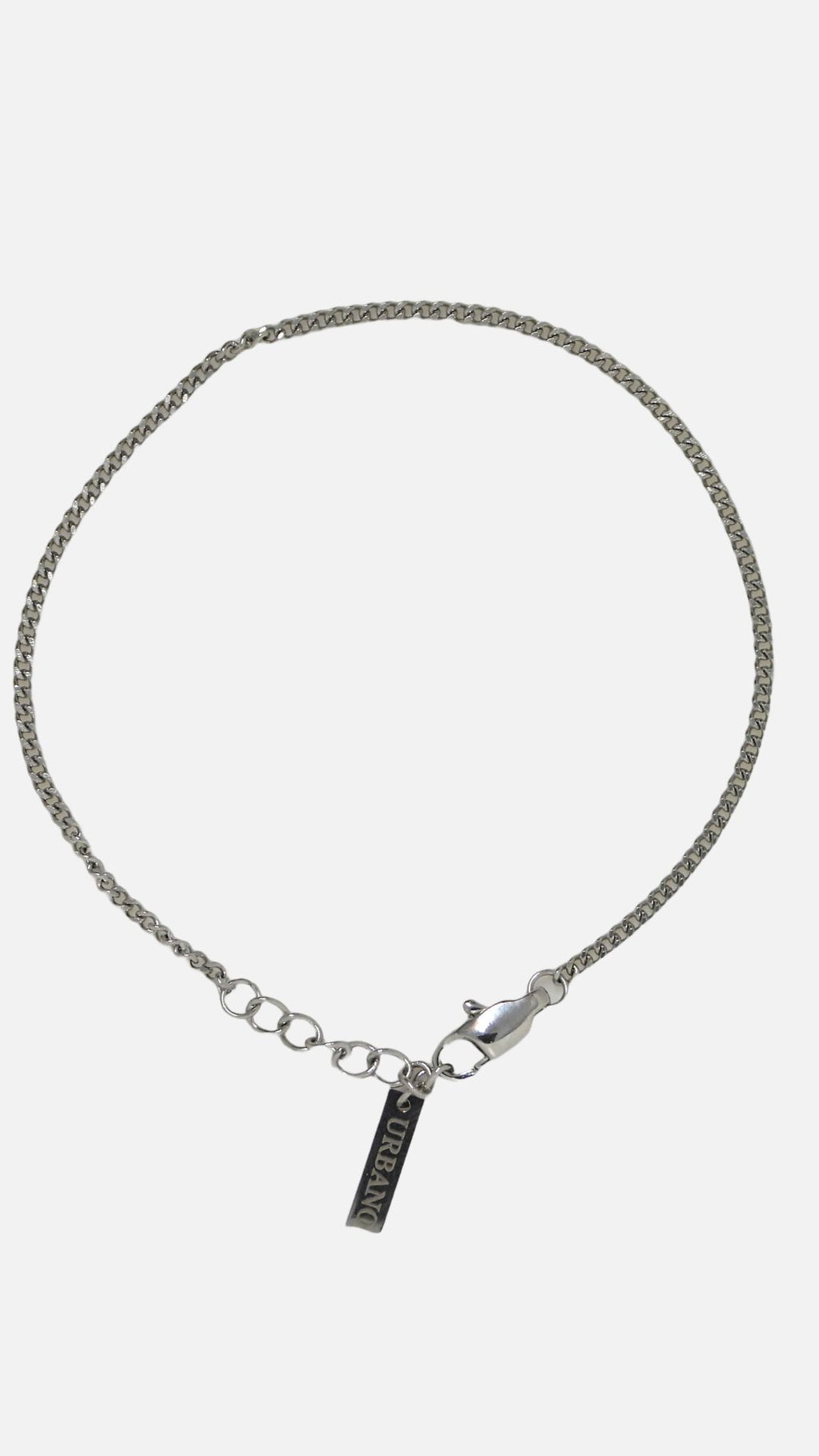 CUBAN CHAIN BRACELET (1.5MM) - SILVER
