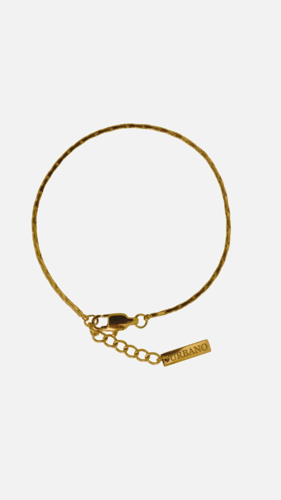 WIRE CHAIN BRACELET - GOLD