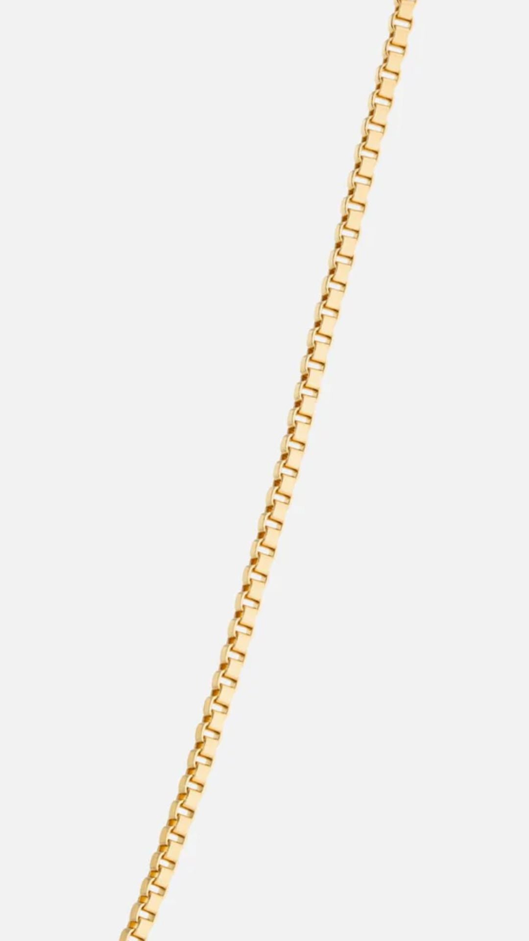 BOX CHAIN NECKLACE - GOLD