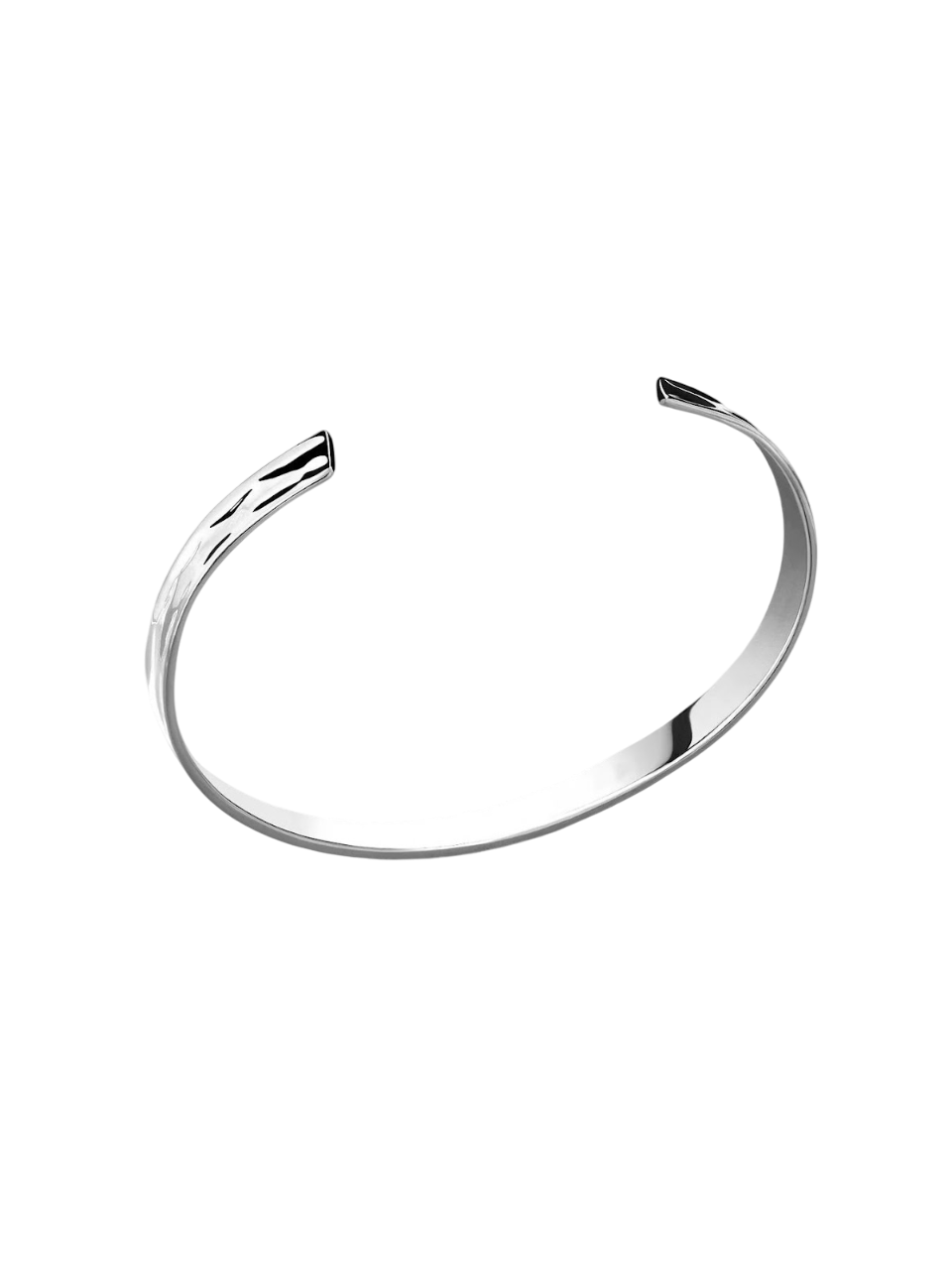 WAVE UNISIZE CUFF - SILVER