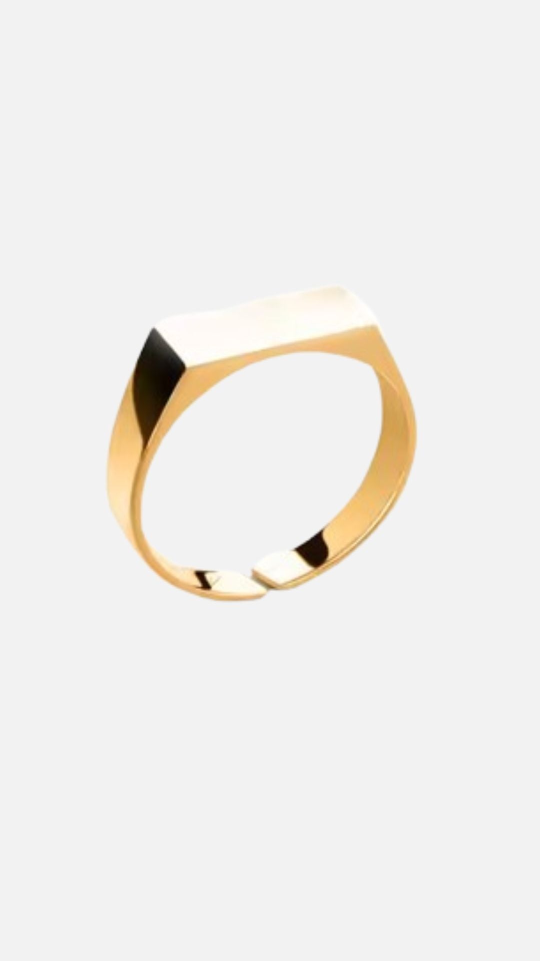ACED UNISIZE RING - GOLD