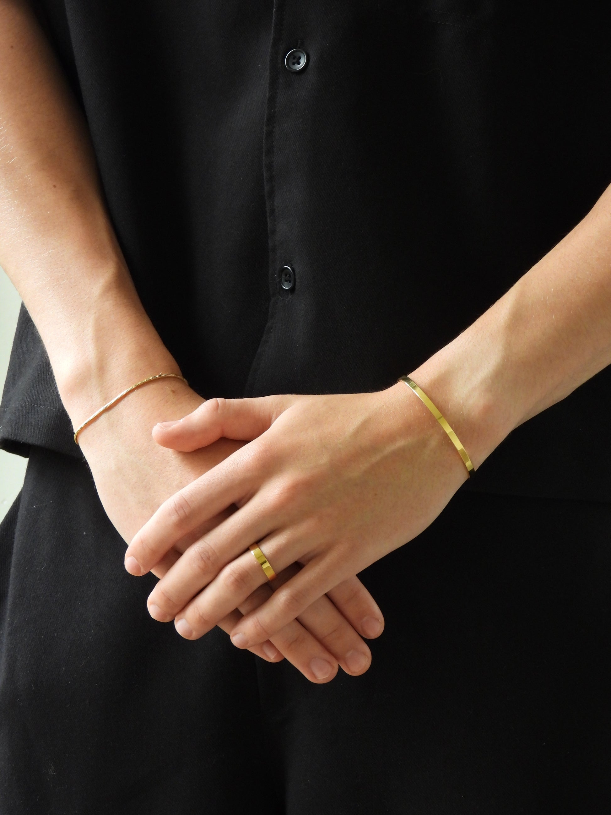 MINIMAL UNISIZE RING - GOLD