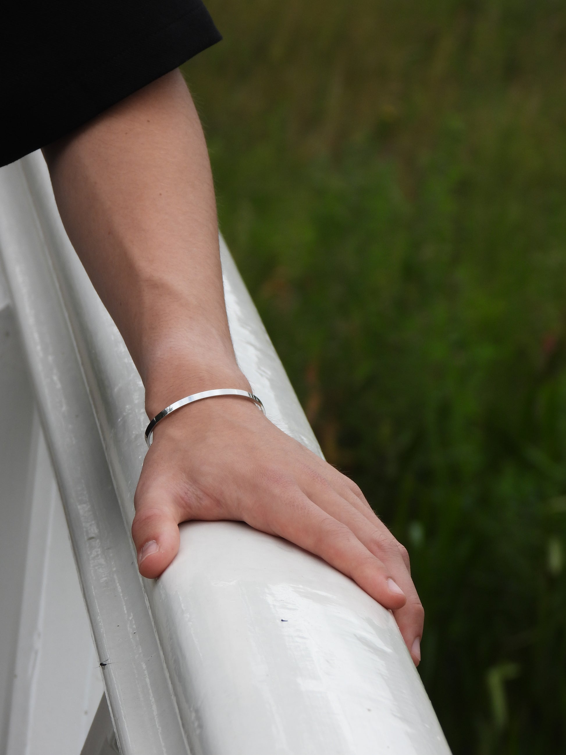 MINIMAL UNISIZE CUFF - SILVER