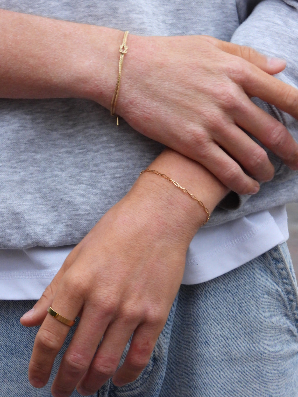 PAPERCLIP KETTING ARMBAND