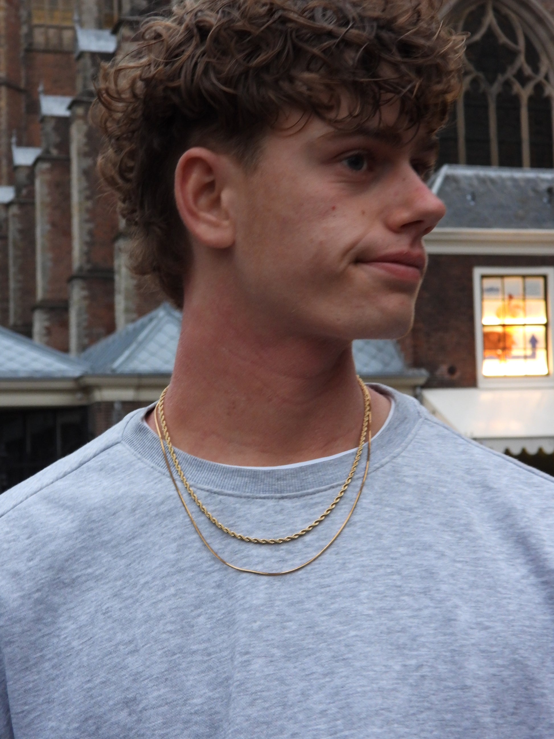 ROPE NECKLACE - GOLD