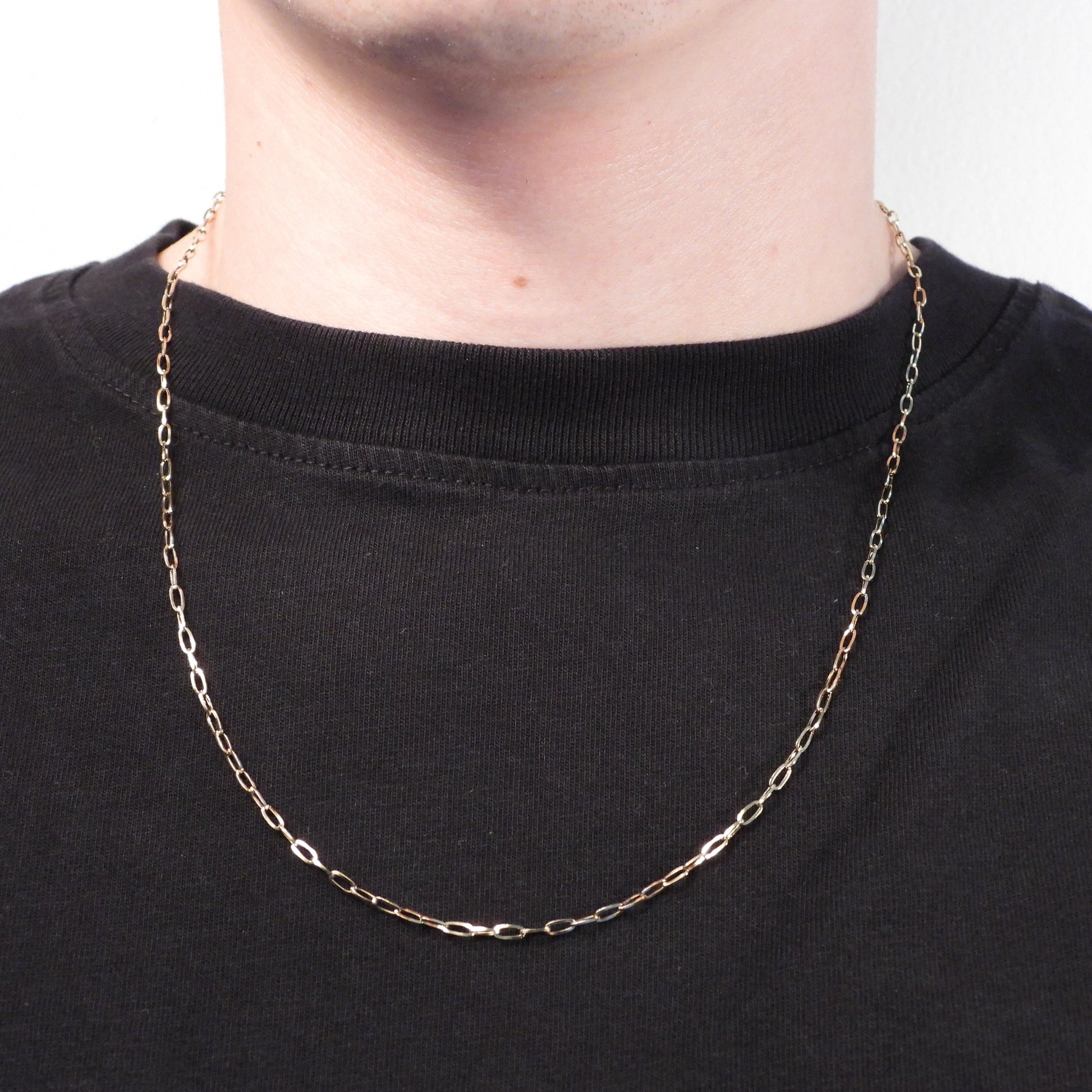 PAPERCLIP NECKLACE - GOLD