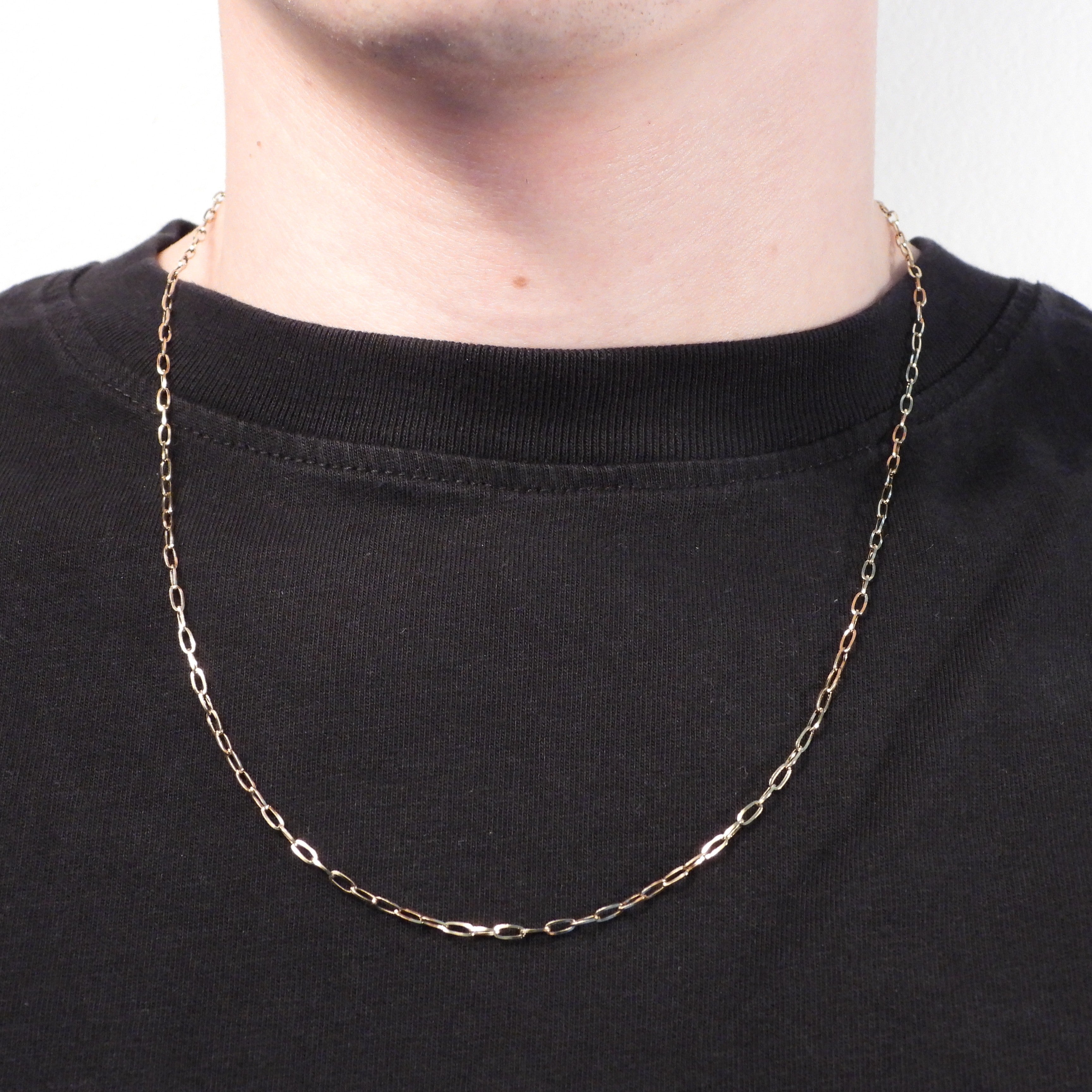 PAPERCLIP NECKLACE - GOLD