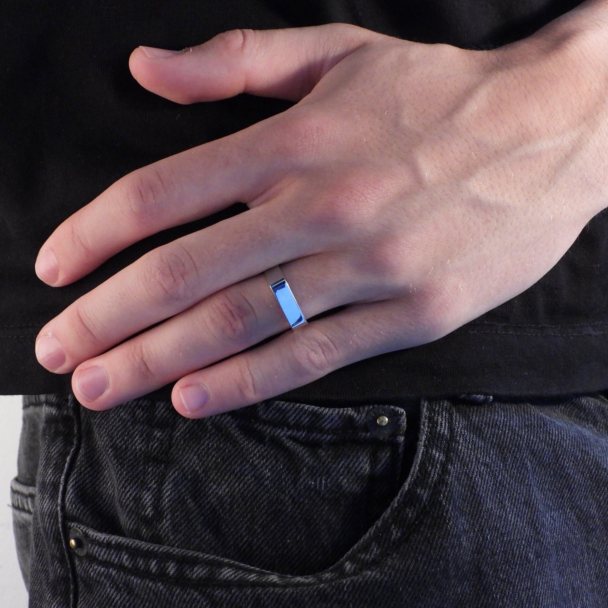 ACED UNISIZE RING - SILVER