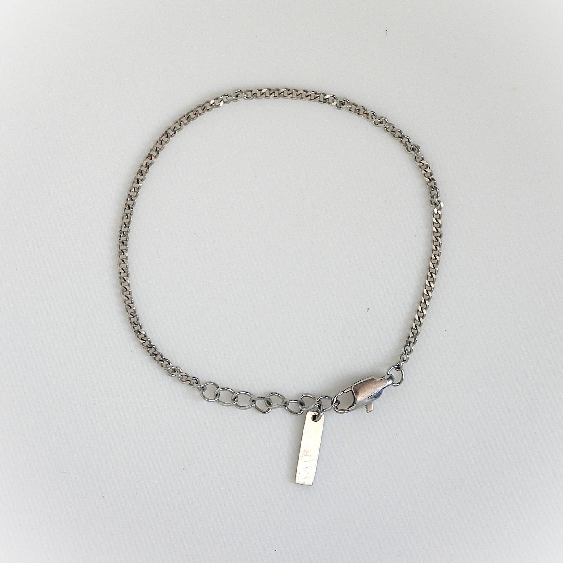 CUBAN CHAIN BRACELET (1.5MM) - SILVER