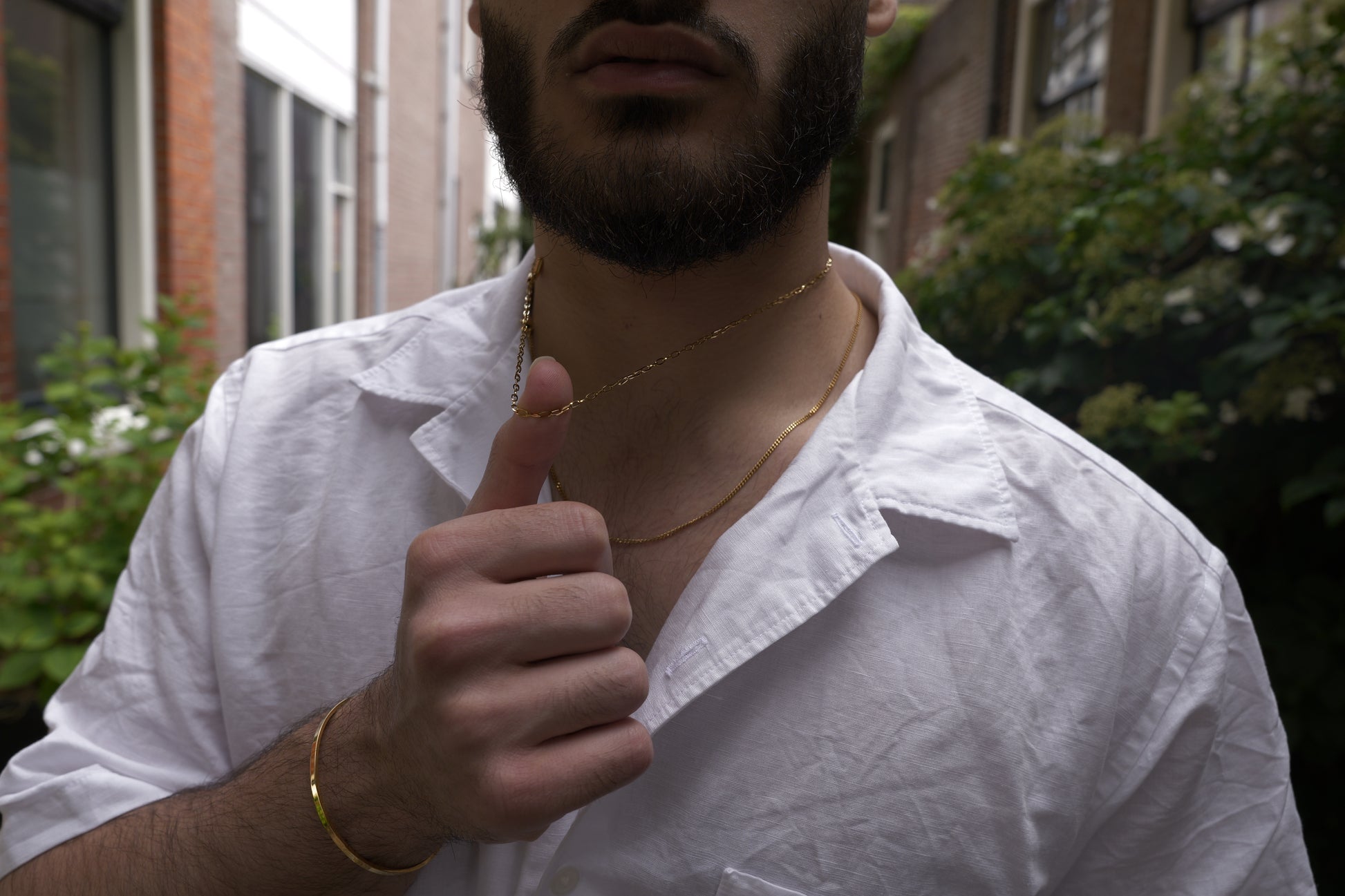 PAPERCLIP NECKLACE - GOLD