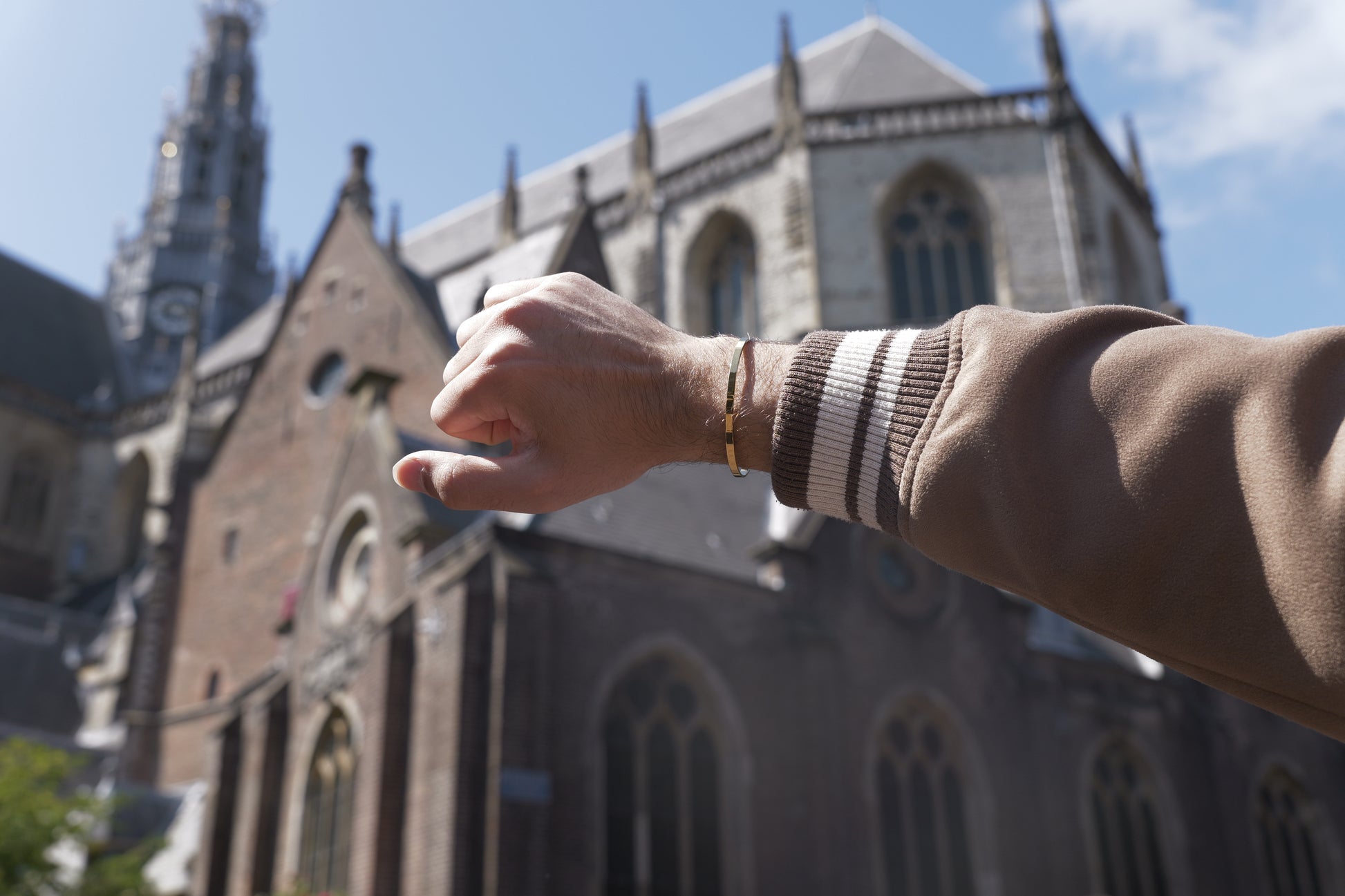 MINIMAL UNISIZE CUFF - GOLD