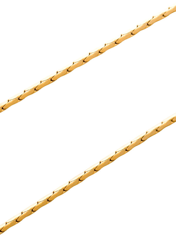 WIRE CHAIN NECKLACE - GOLD