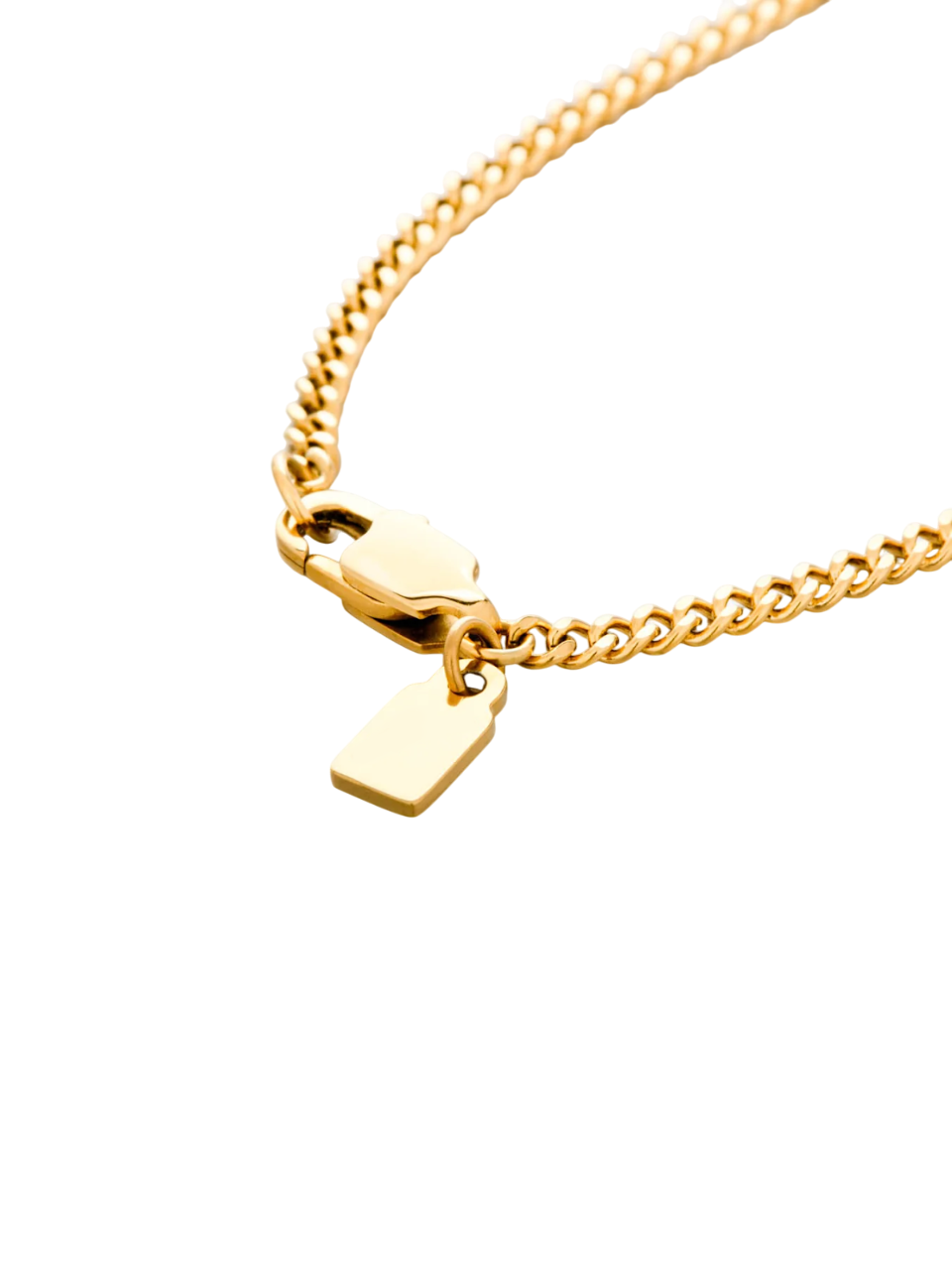 CUBAN CHAIN NECKLACE - GOLD